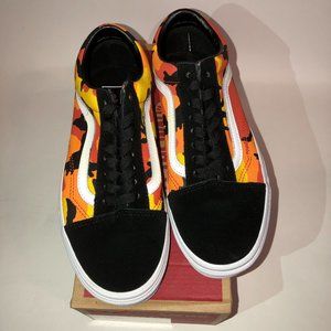 $100 VANS OLD SKOOL "POP CAMO" UNISEX SNEAKER SHOE.